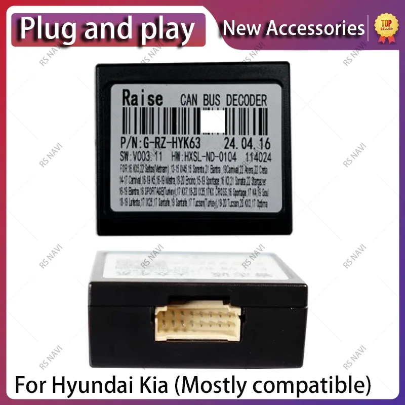 Canbus Box Adapter RZ-HYK63 Für Hyundai Kia K3 K4 K5 Mistra Sportage Elantra Lafesta Kabel Auto Radio Android Image
