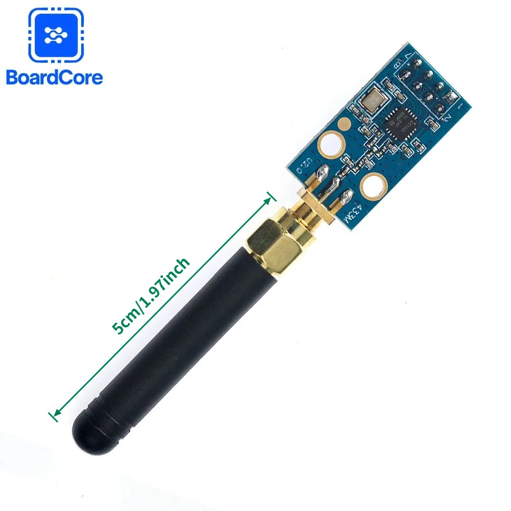 1PC 433MHZ CC1101 Wireless Modul 300-500M mit SMA Antenne Wireless Transceiver Modul Image