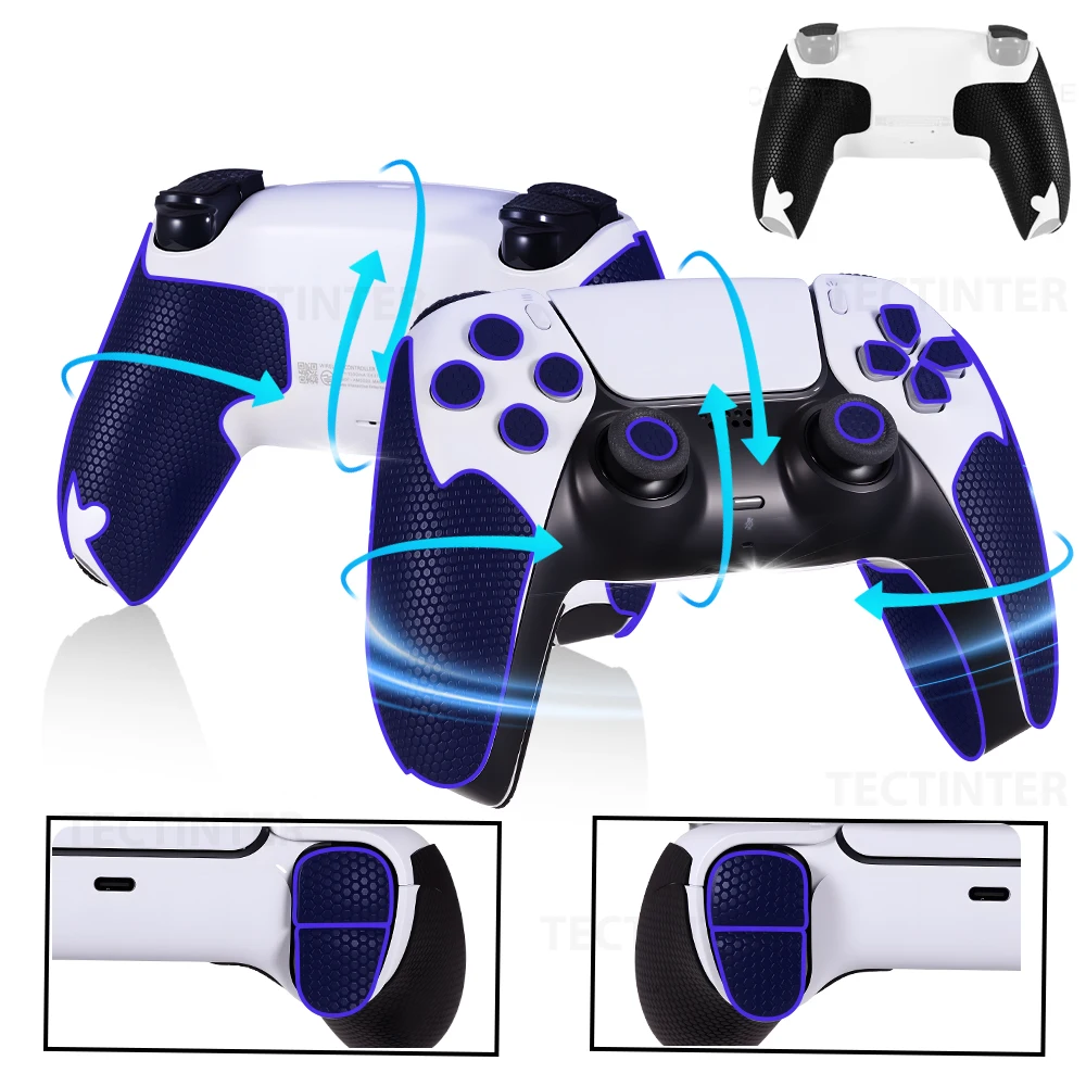 For Switch 2/PS5 Controller Protective Sticker Handle Grip Skin Anti-Slip for Nintendo Switch 2 /PlayStation 5 Accessories