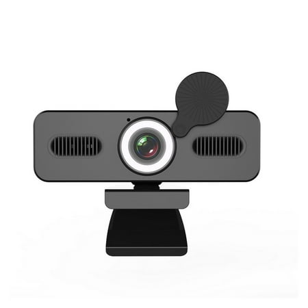 Webcam 4k USB Webcam 1080P Web Camera With Microphone Web Cam For PC Computer Laptop Video Mini Camera With Webcam Cover Full Clarity