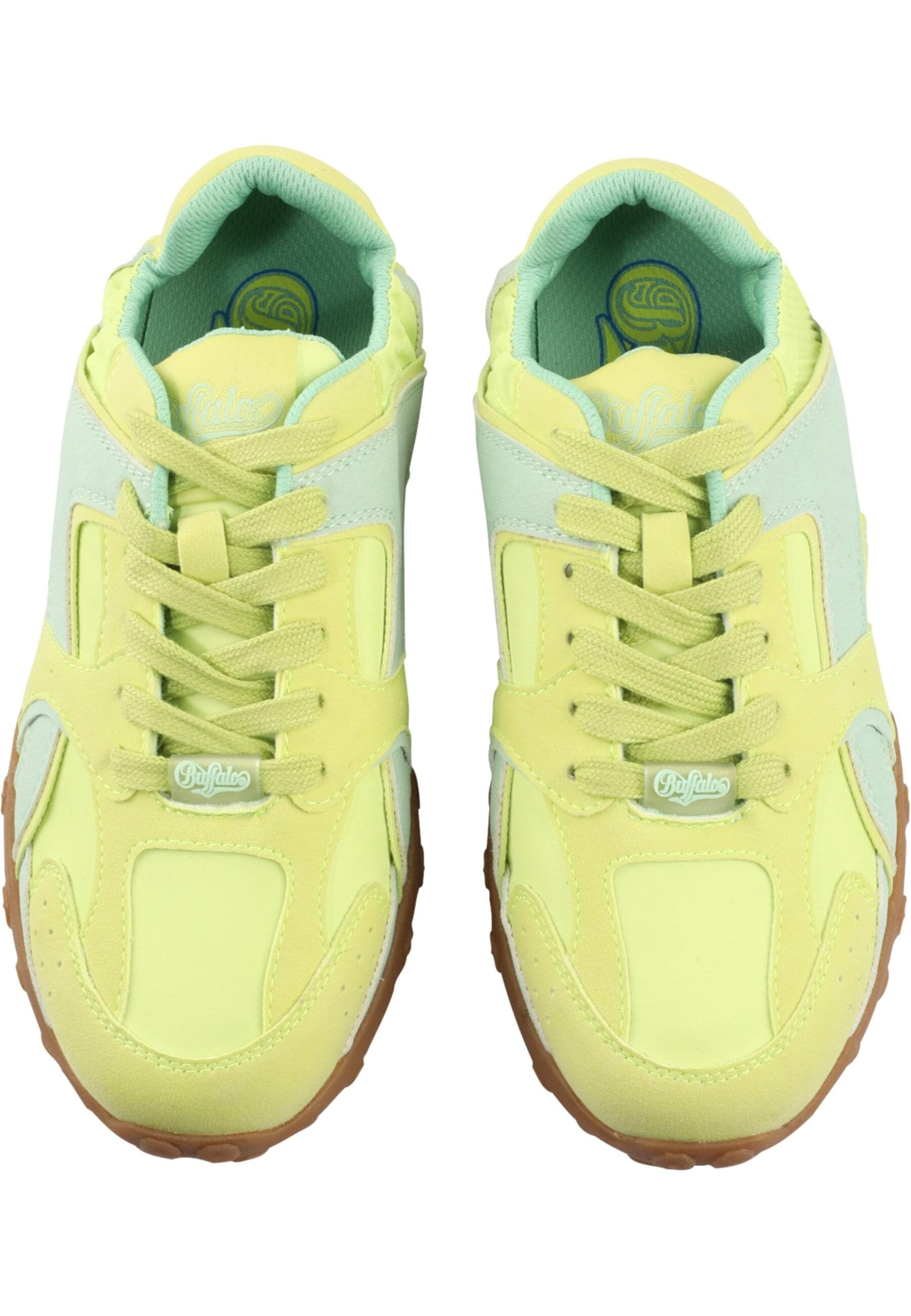 Trainingsschuh BUFFALO "Buffalo AZURA", Damen, Gr. 41, grün, blau, Schuhe