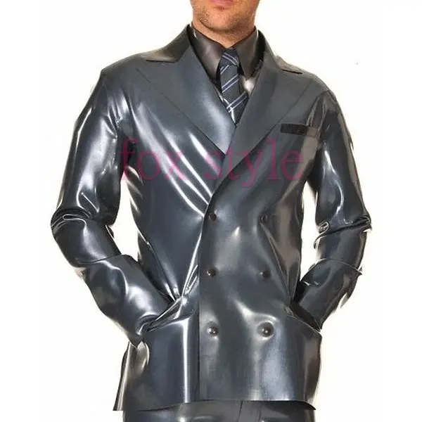 Latex-Gummikleidungsjacke aus schwerem Latex mit einer Dicke von 0,6 mm Image