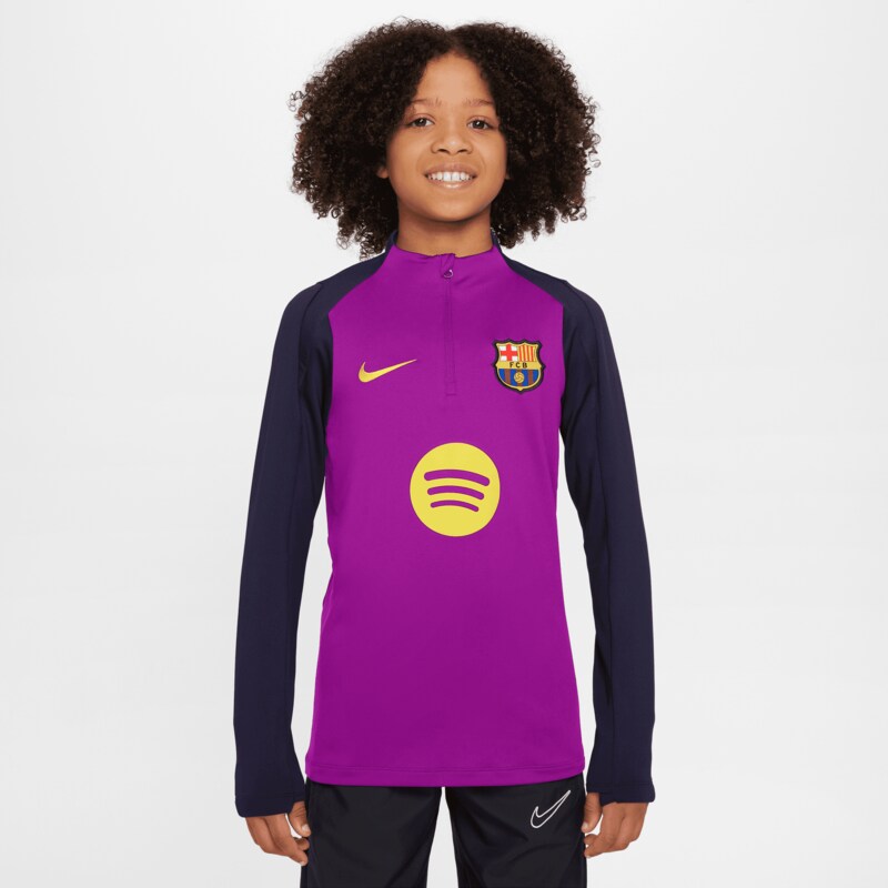 Barcelona Nike Strike Trainings-Drill-Top – Lila – Kinder Image
