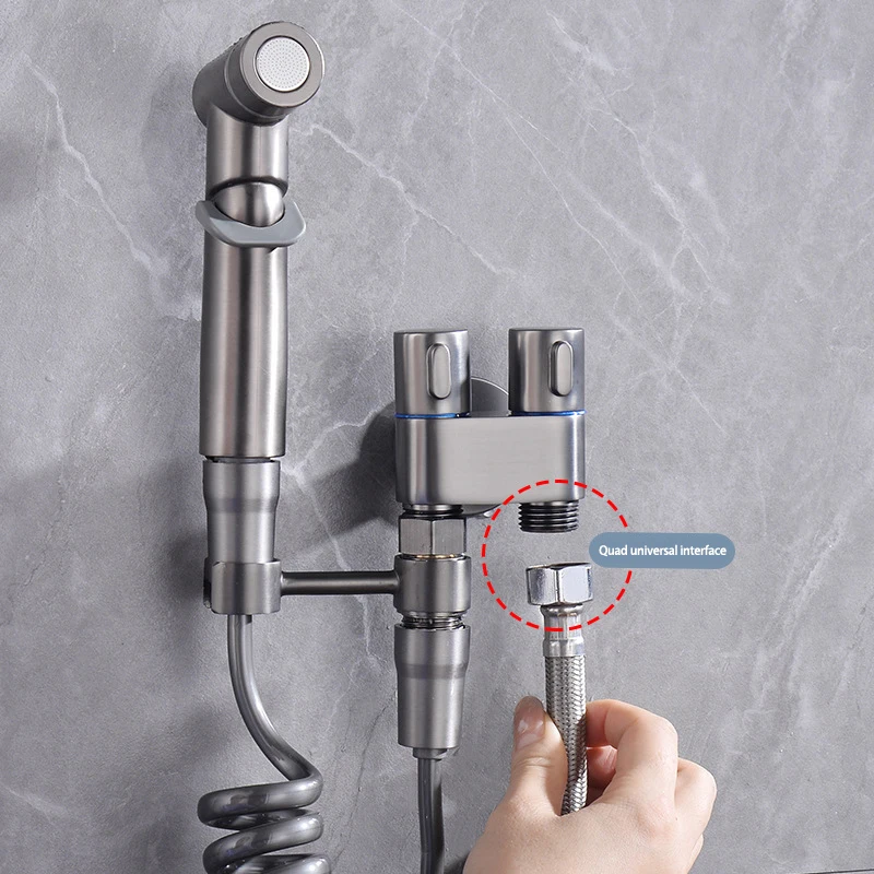 Wc Reinigung Bidet Wc Sprayer Set Kaltes Wasser Tragbare Bidet Wc Zubehör Handheld Badezimmer Waschen Anal Douche