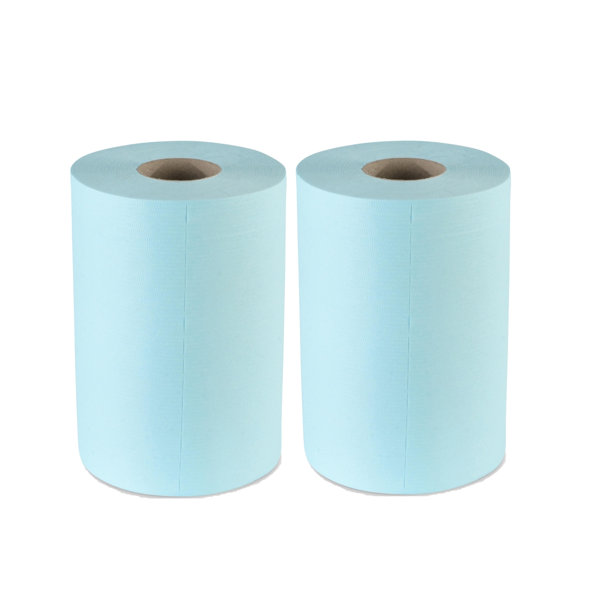 Plock GmbH SemyTop Semy Plus Putztuchrolle 29 cm - türkis - 300 Blatt - 2 Rollen Putztücher Image