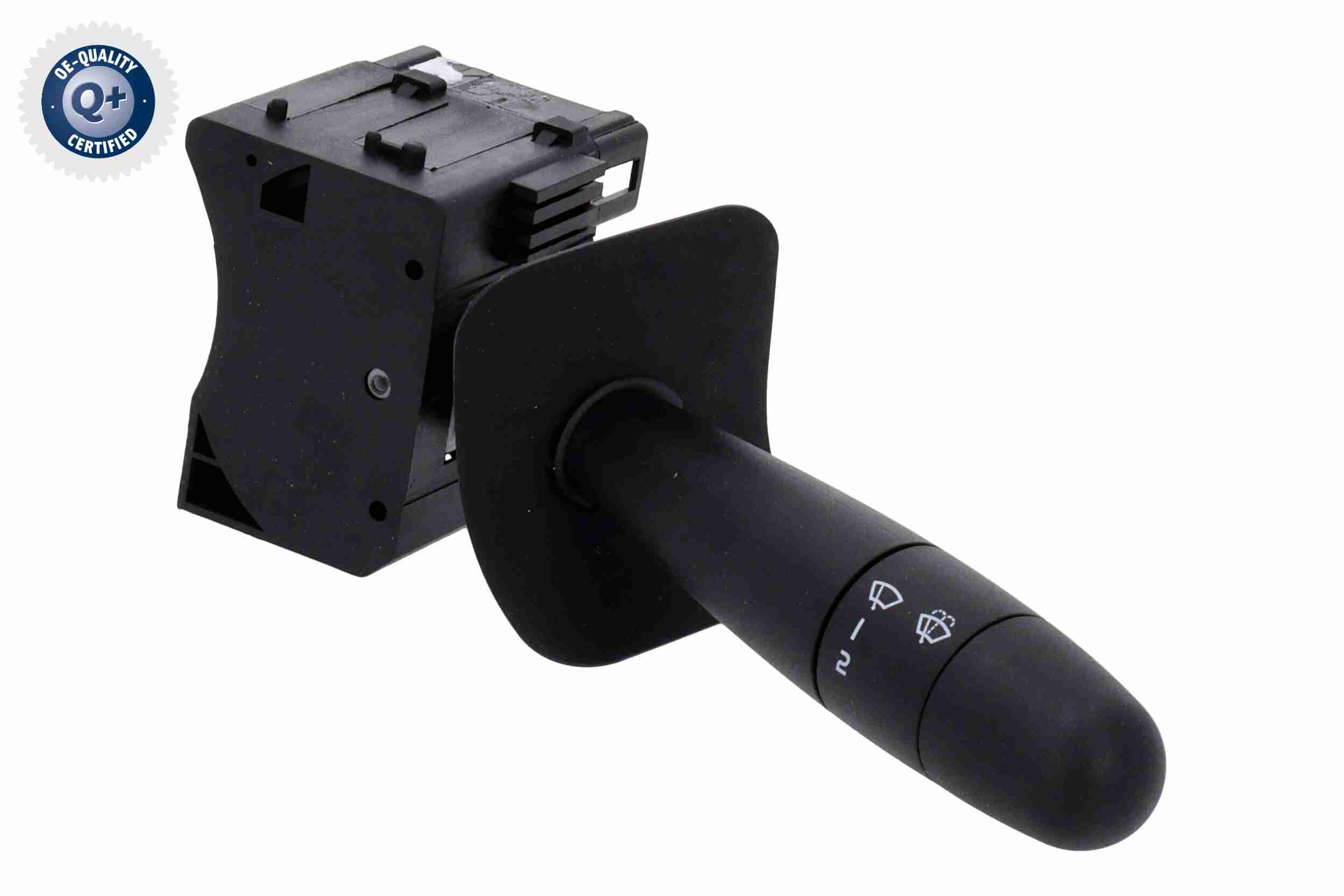 VEMO Lenkstockschalter Q+, Erstausrüsterqualität V46-80-0016 schwarz für RENAULT 7701053056 Image