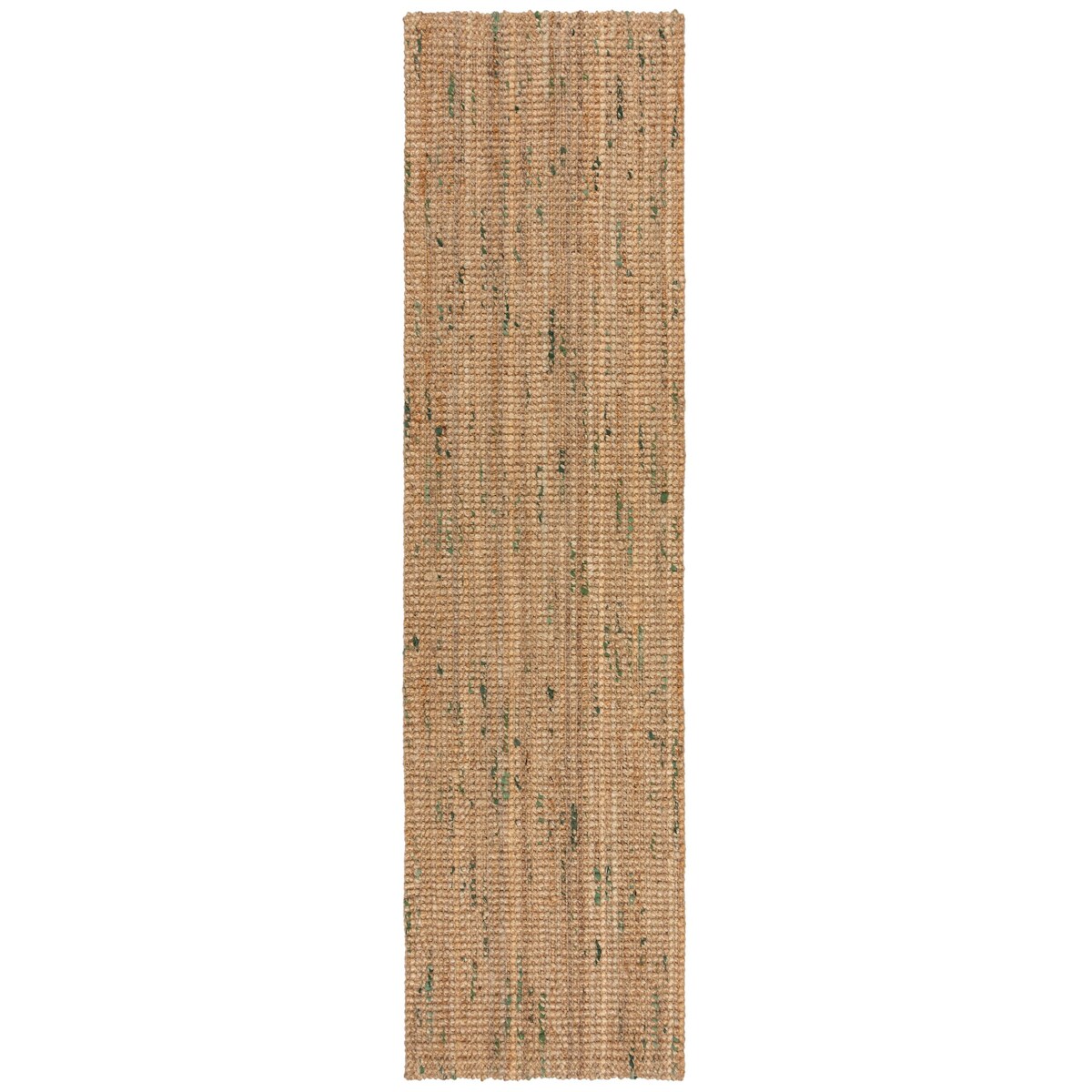 KADIMA DESIGN Jute Teppich handgewebt strapazierfähig naturfaser | 60x230cm Image