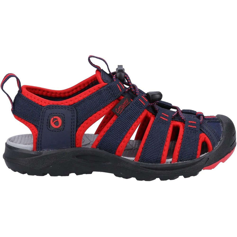 Cotswold - Kinder Sandalen "Marshfield" (Rot/Blau) Image