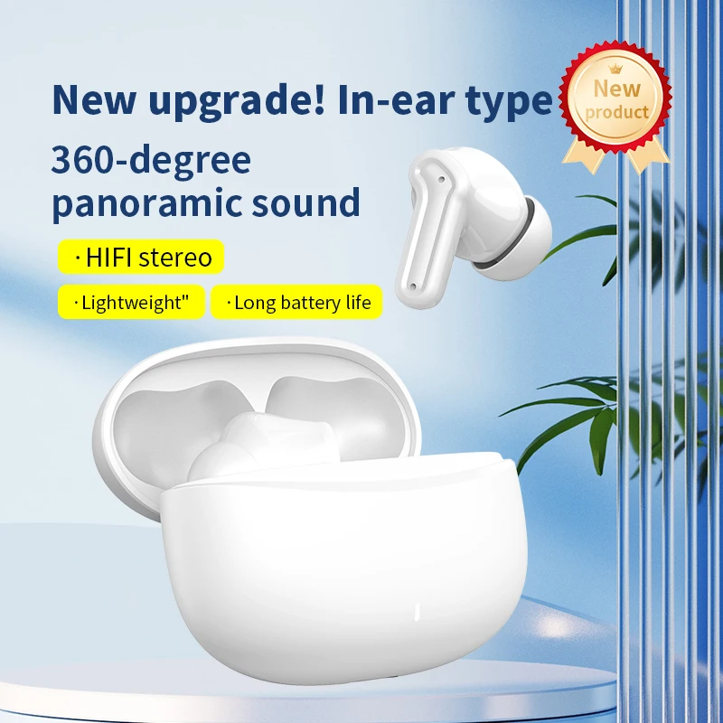 Écouteurs Bluetooth casque Bluetooth écouteurs Bluetooth sans fil TWS avec longue durée de vie de la batterie, conception intra-auriculaire, Bluetooth 5.6