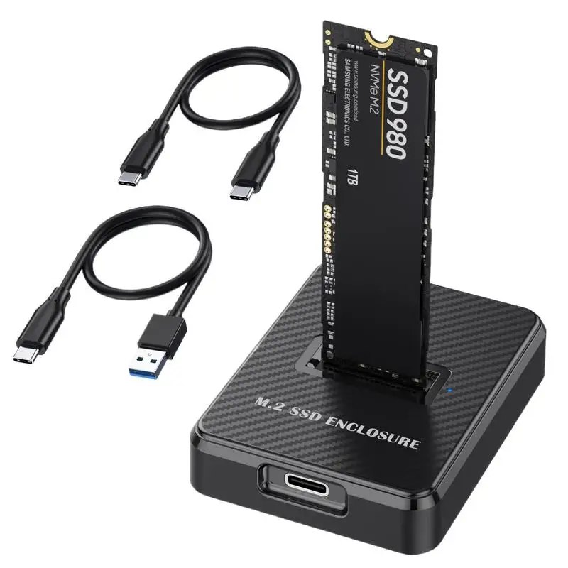 HDD Dock SSD Dock Reader 10Gbps USB3.2 SSD Speicher Gerät Docking Station Für PC Laptop Tablet Für Datenübertragung und Backup Image