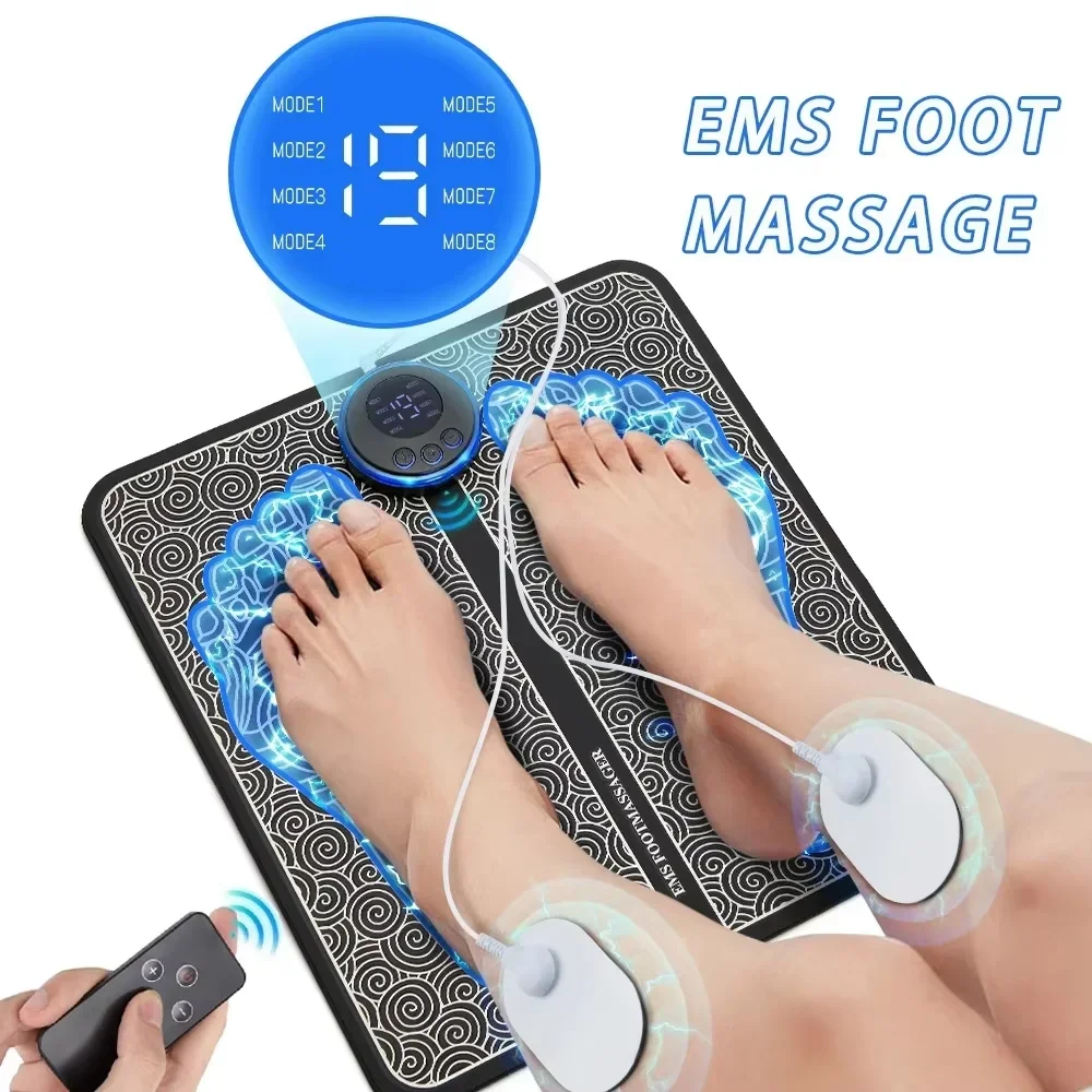 Coussin de Massage électrique des pieds, masseur musculaire, entraîneur de Relaxation pour Massage, Fitness, Sport de plein air, maison, famille, relaxation