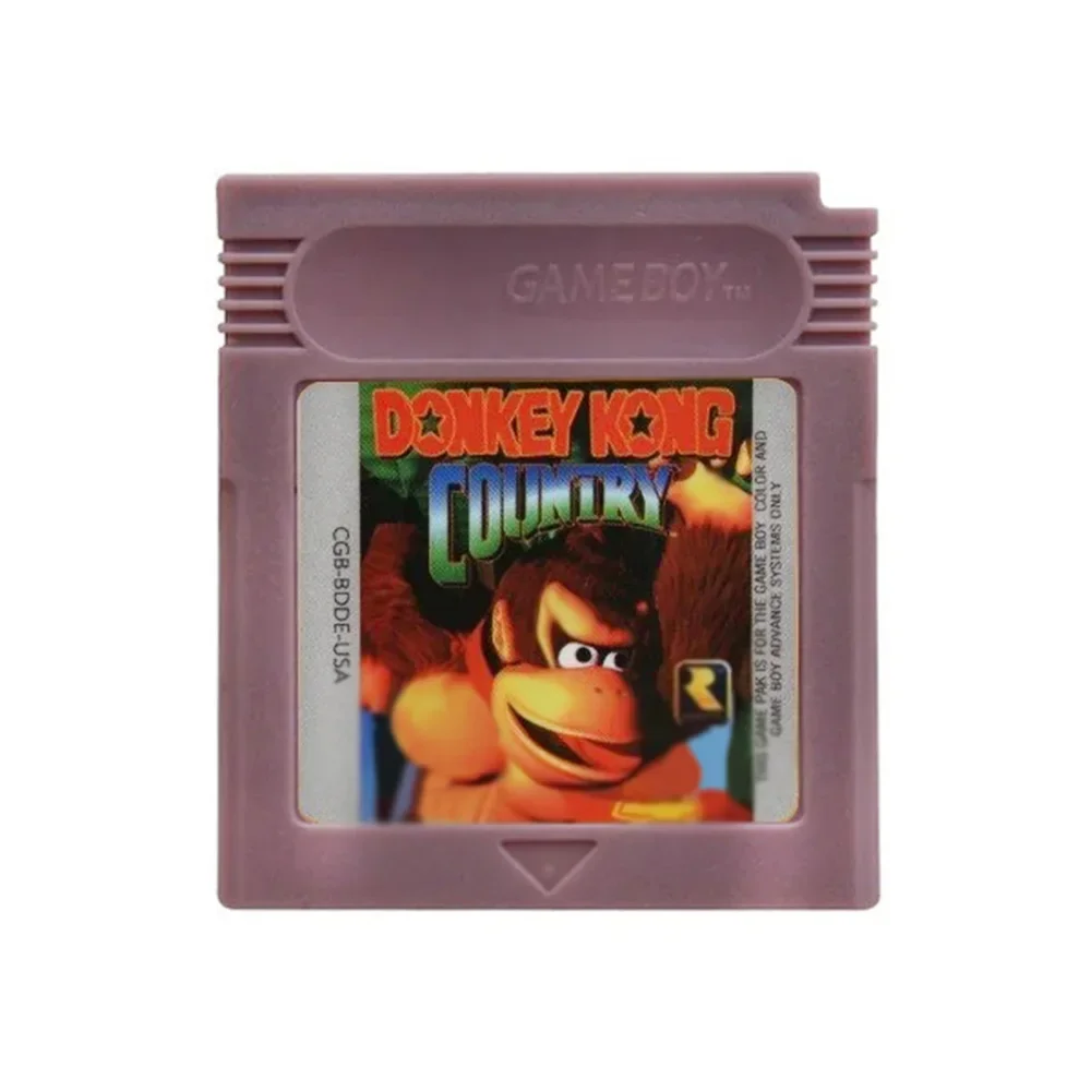 Neue GBC 16 Bit Spiel Videospiel Patrone Konsole 16 Bit Spiel Karte Wario Land Donkey Kong Wario Land 2 Yoshi für GBC/GBA Mario