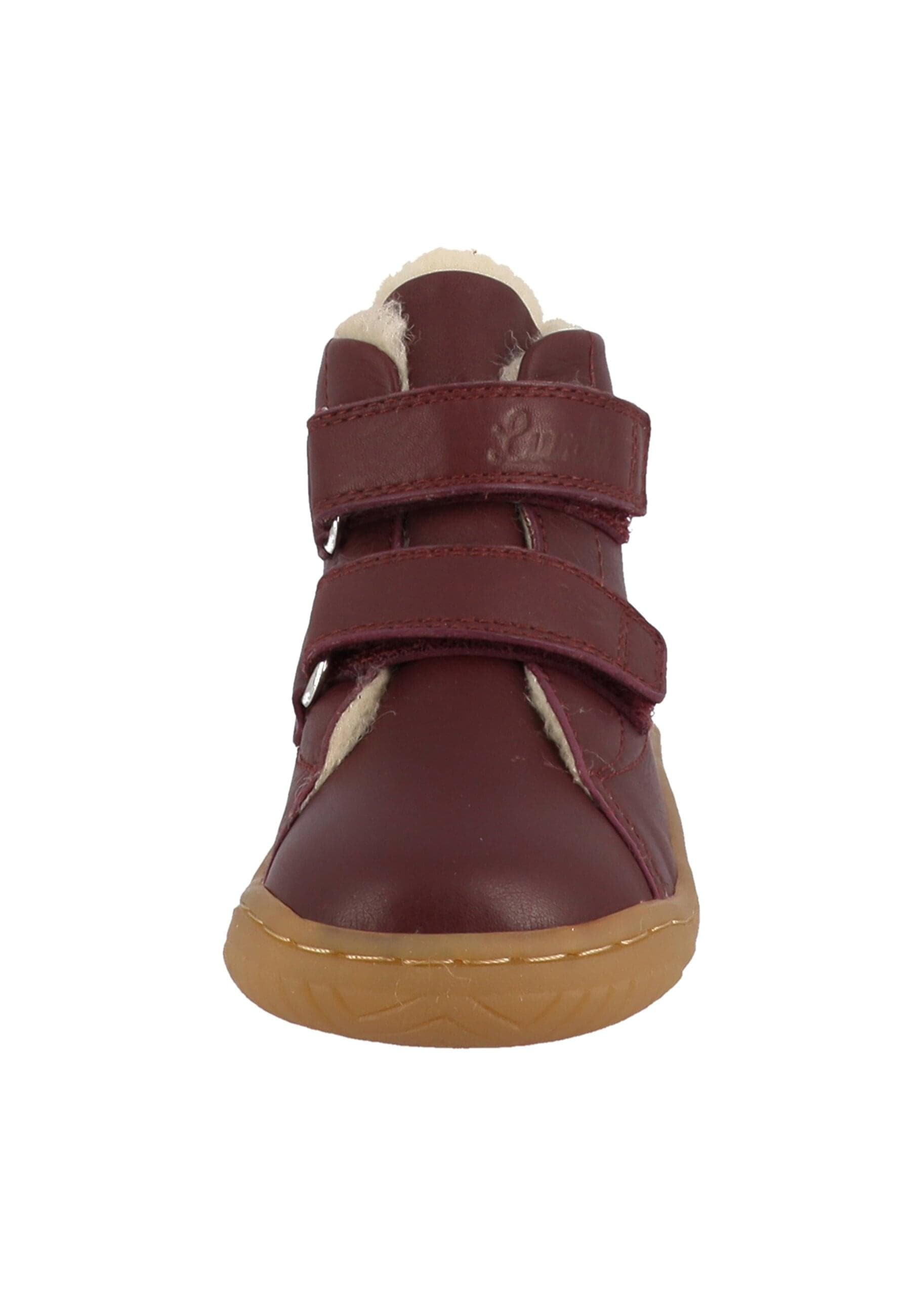 Stiefel LURCHI "Lurchi Joker Barefoot", Damen, Gr. 33, lila, Leder, Schuhe Stiefel