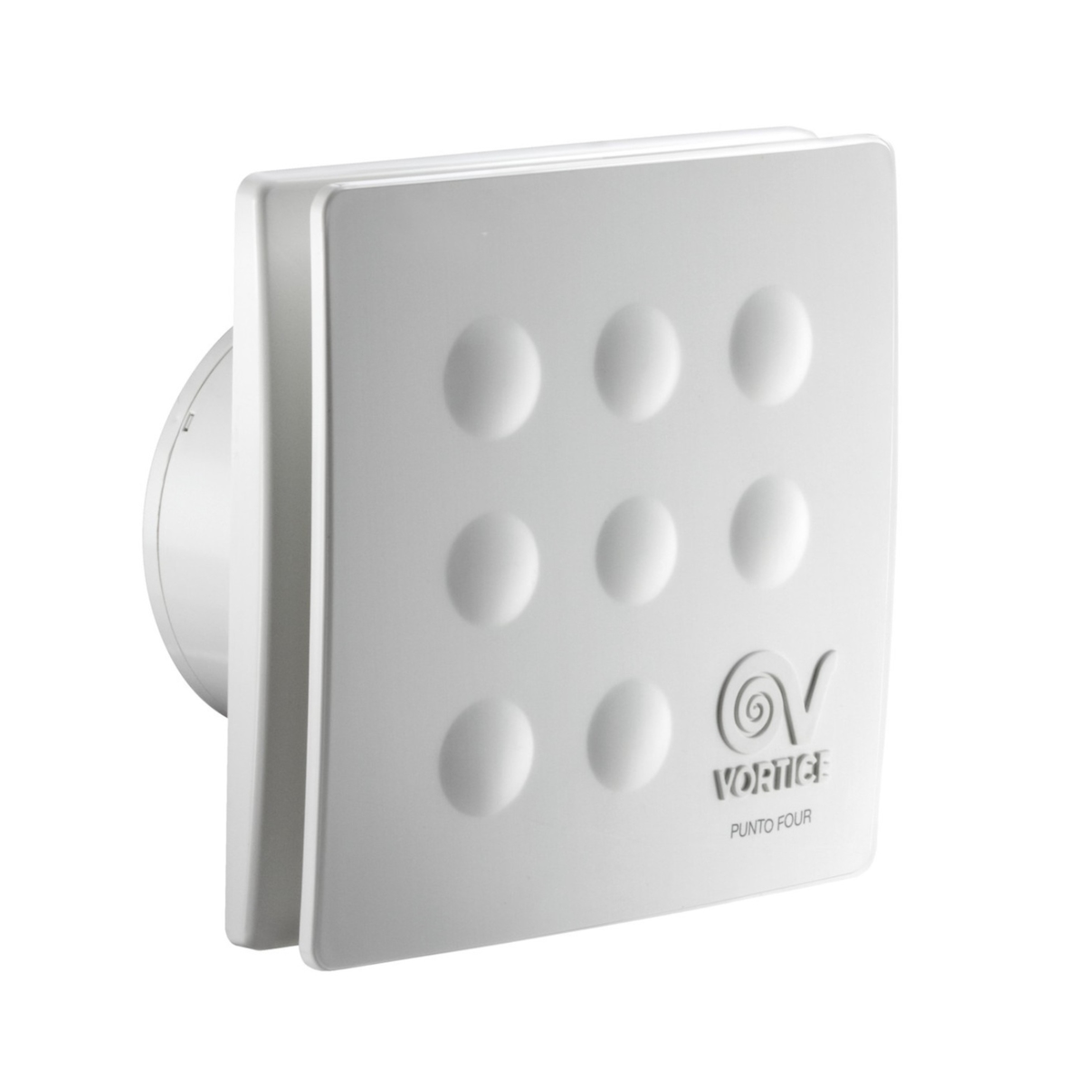 Vortice Kleinraumventilator Punto Four MFO 100 T Weiß 15 Image