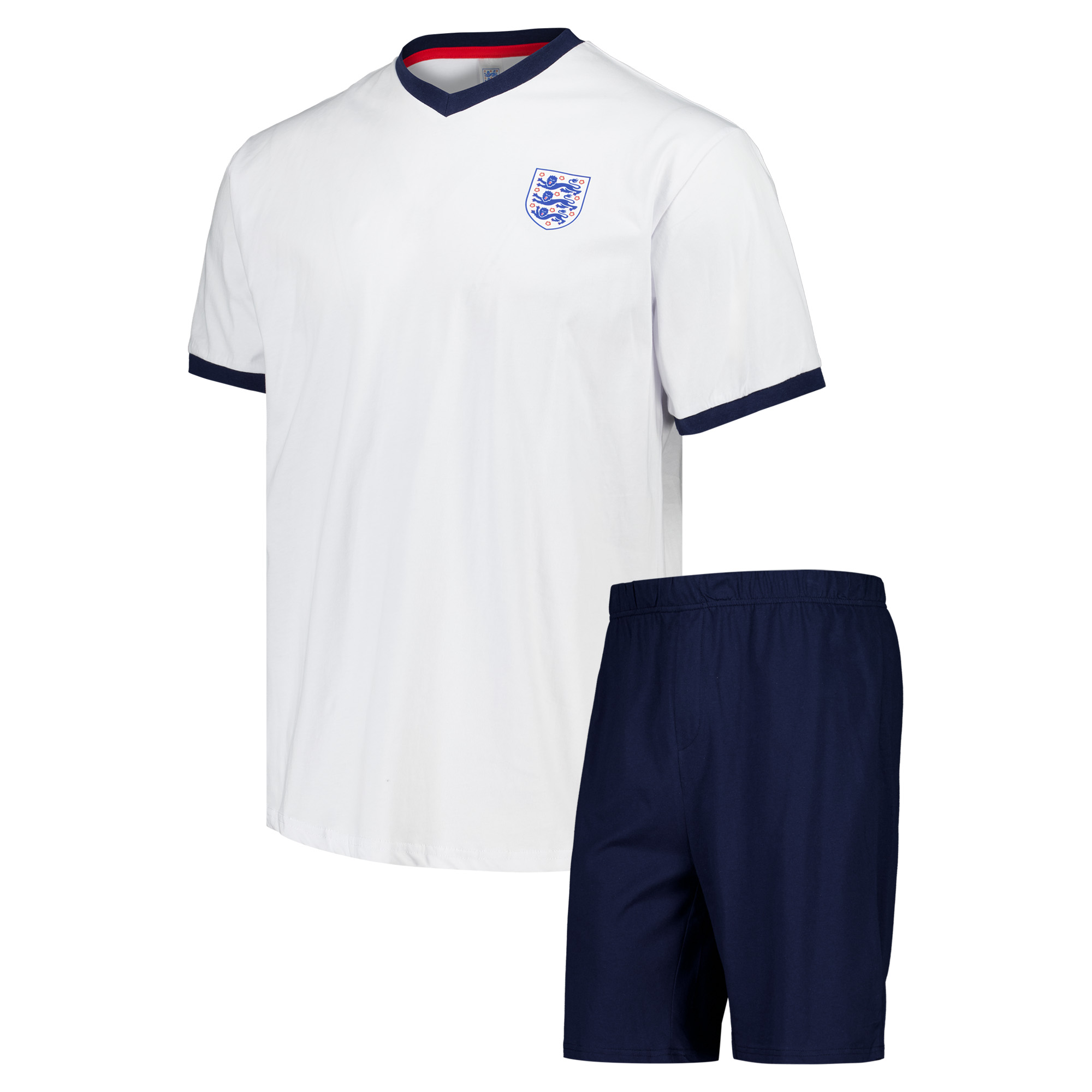 England Kurzer Pyjama – Weiß – Unisex Image