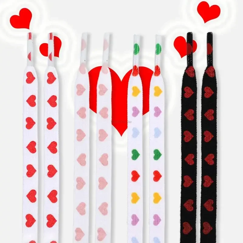 1 Paar Schnürsenkel mit Blumendruck für lässige flache Schuhe, Schnürsenkel für Turnschuhe, Daisy Sakura, Schnürsenkel für Kinder und Damen, Schuhe, Zubehör