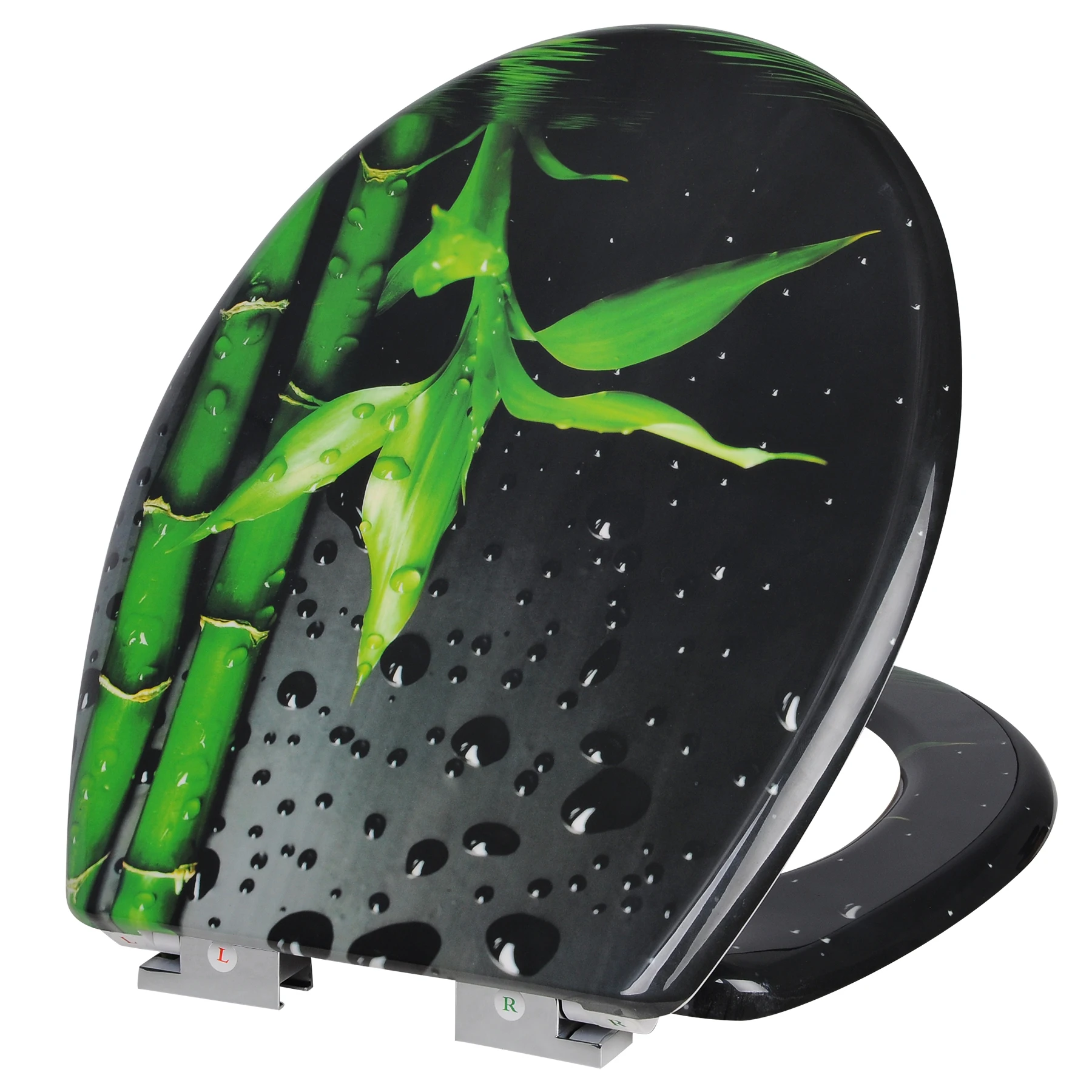 1PC WC Toilettensitze Abdeckung Langsam-Schließen Universal Wc Deckel Verdicken Ersatz U typ PP Bord Wc für badezimmer Teile