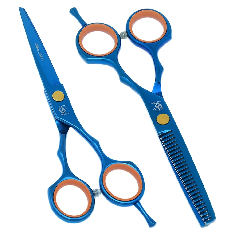 5,5" Meisha Professionelle Schneideschere Effilierschere Edelstahl Friseure Haarschere Haarstyling Clippers A0027A Image
