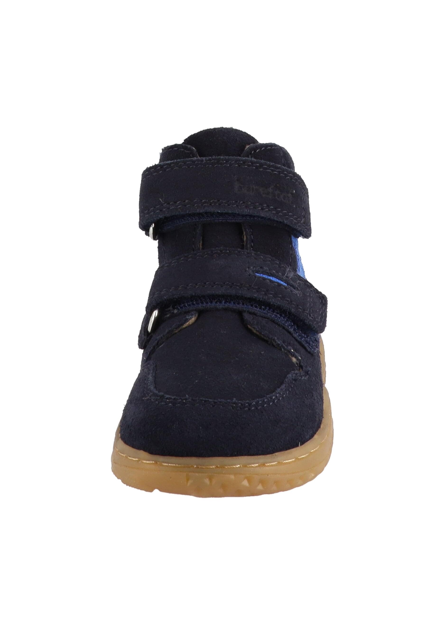 Stiefel LURCHI "Lurchi Samu Barefoot", Damen, Gr. 34, navy, Leder, Schuhe Stiefel