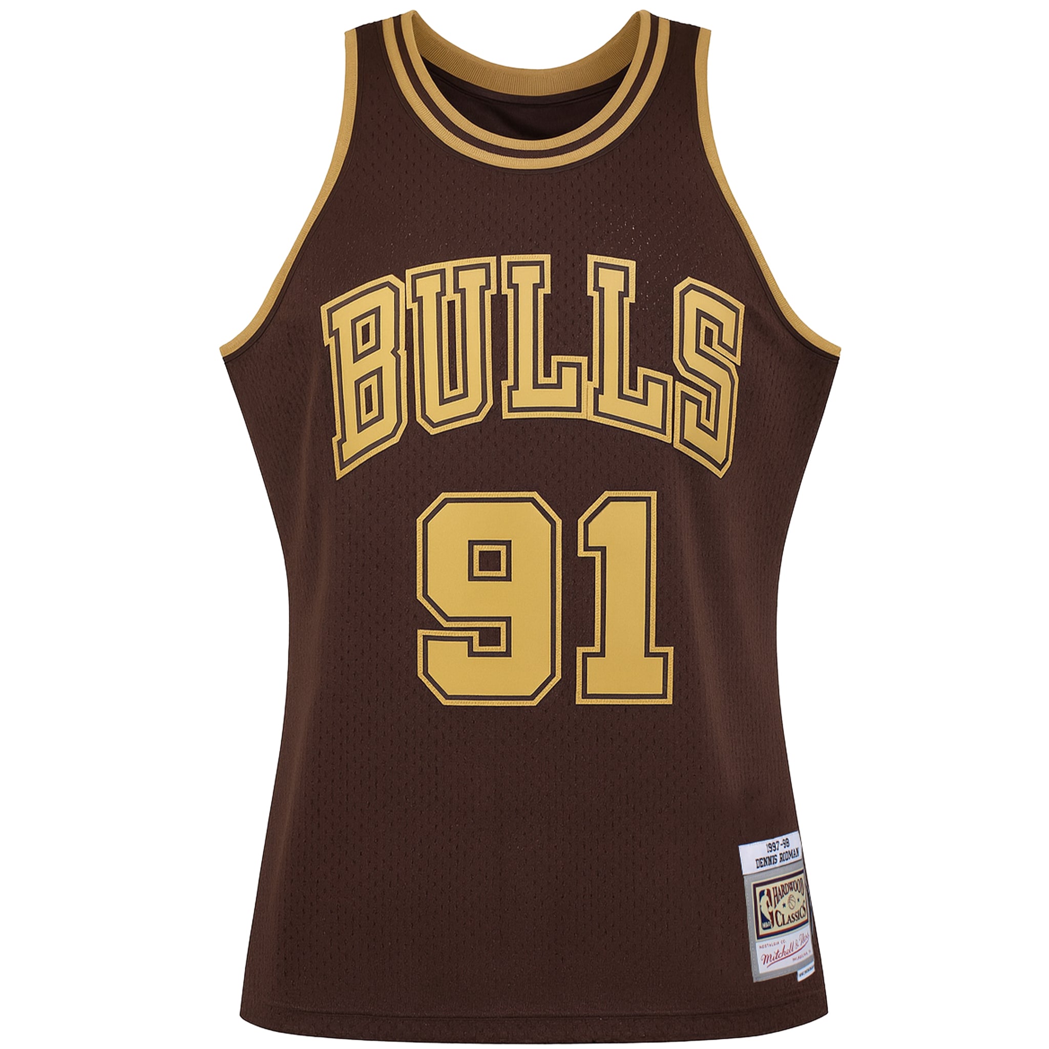 Mitchell & Ness NBA Chicago Bulls 91 Rodman Swingman Trikot Image