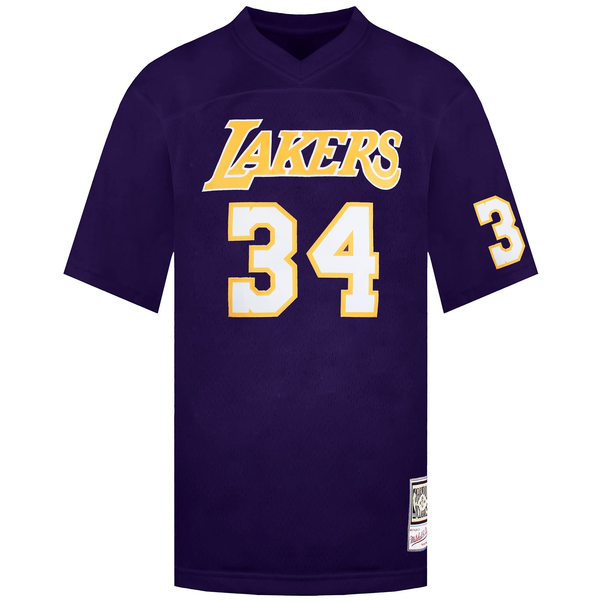Mitchell & Ness NBA Los Angeles Lakers 34 O'Neal Herren Audible Trikot Image