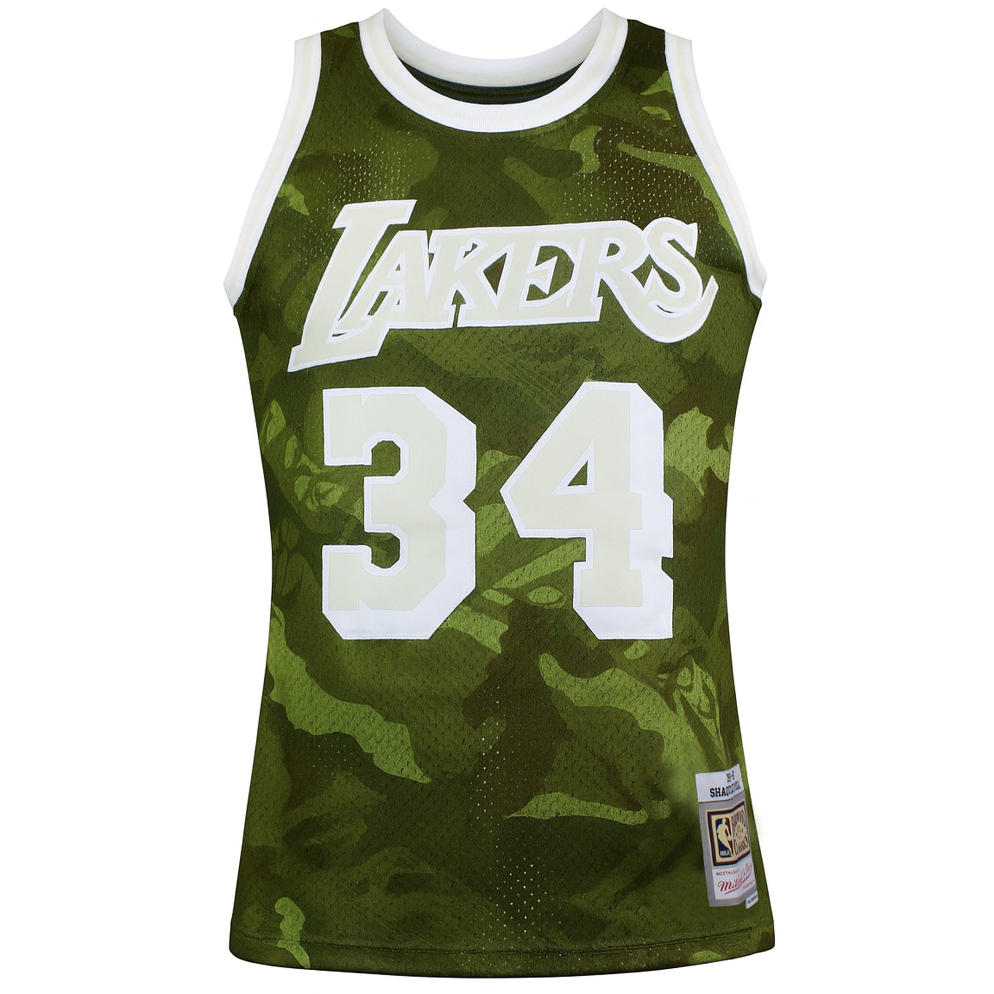 Mitchell & Ness NBA Los Angeles Lakers 34 O'Neal Swingman Trikot Image