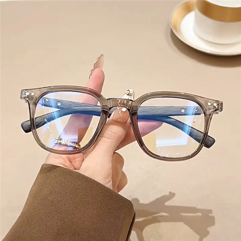 Übergroße Retro Presbyopie Lesebrille Männer Hohe Qualität Vintage Quadratische Brillen Rahmen Frauen 0 + 0,5 + 0,75 + 1,25 + 1,75 + 2,25 + 2,5 Image