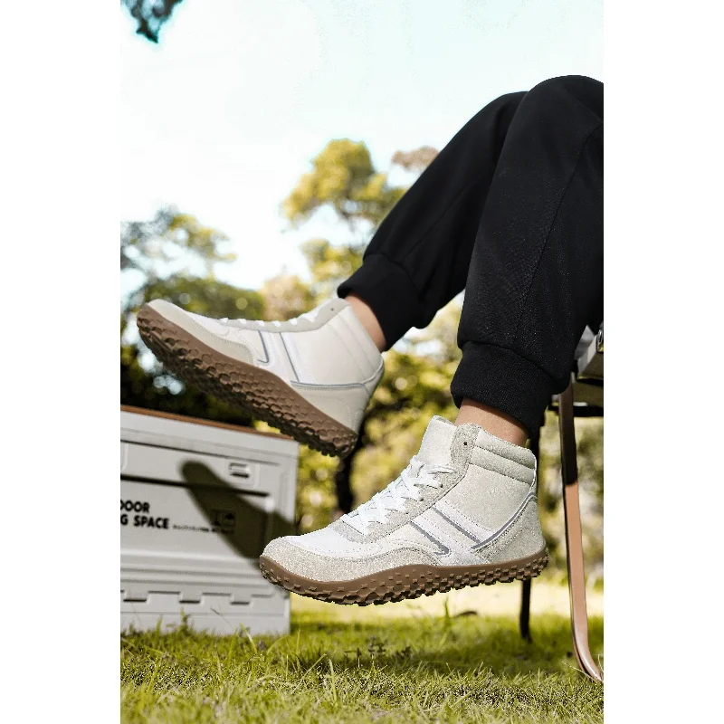 Herbst neue Mid-Top-Casual-Sportschuhe mit schlichtem Design, breiter Zehenbereich, bequem und langlebig, dreifarbig, Paar-Stil, 36–48 Image