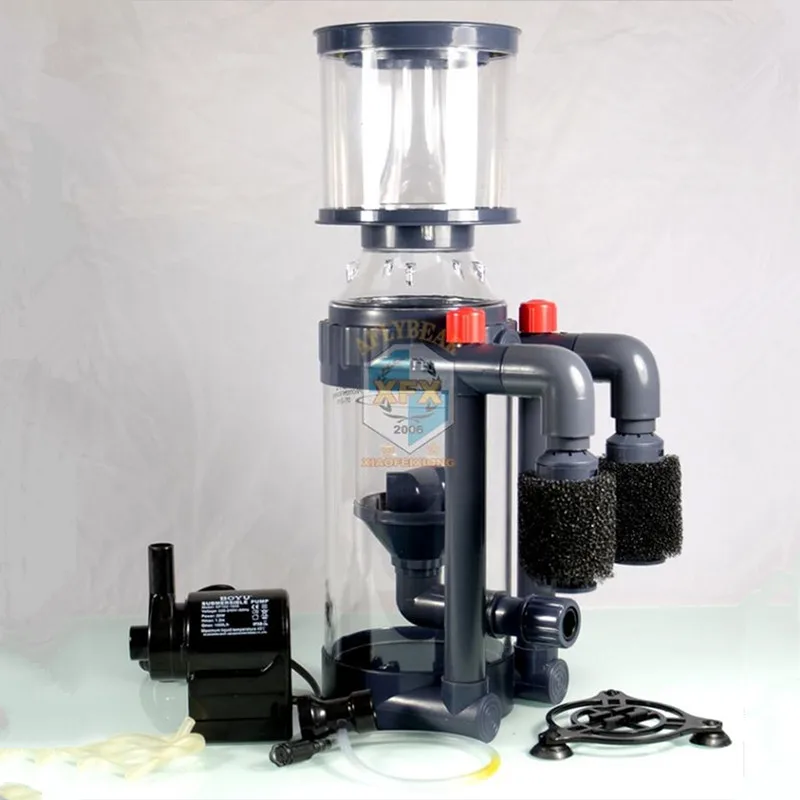 DG-2524 1850L/H 35W zum Aufhängen am Marine-Aquarium, Protein-Skimmer, Doppelrohr-Trenner, 600–800 l Salzwassertank, AC220–240 V Image