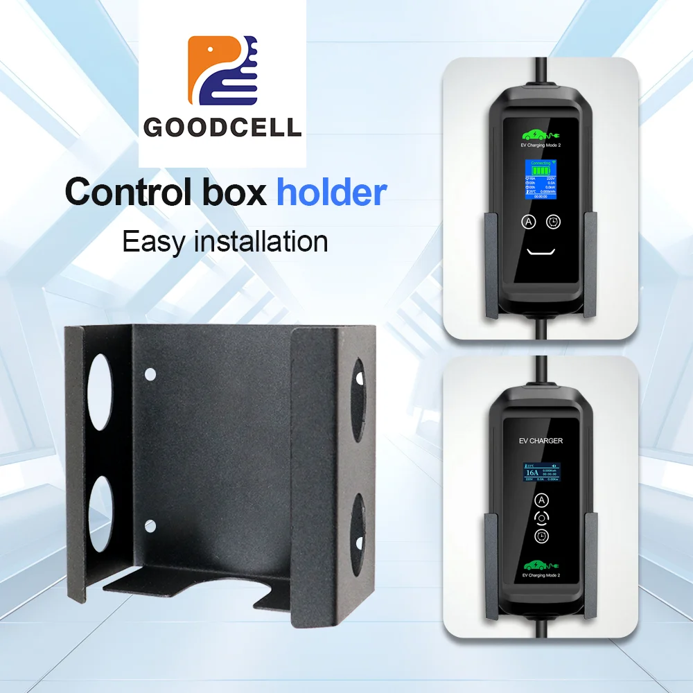 GOODCELL EV-Ladegerät-Halterung zur Wandmontage, langlebiger EV-Ladekabel-Aufbewahrungshaken für Elektrofahrzeuge (Heim-/Garage-Einsatz) Image