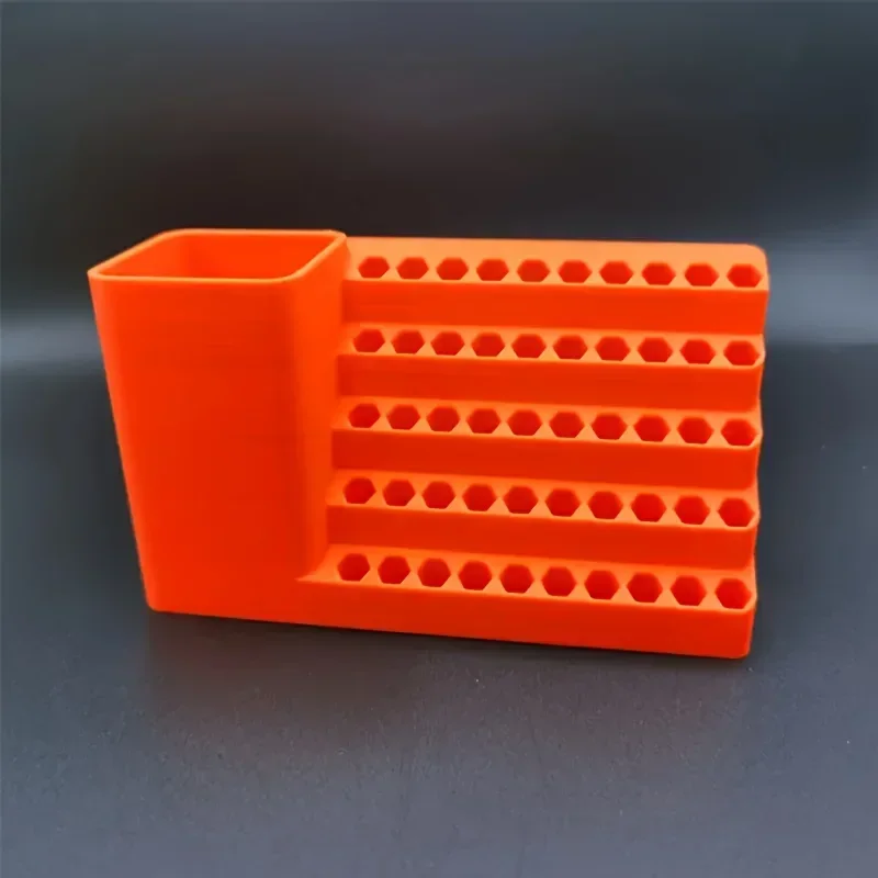 20/50 Loch Schraubendreher Kopf Lagerung Toolbox Loch Board Elektroschrauber Ständer geeignet für 6,35 mm Sechskantgriff Image