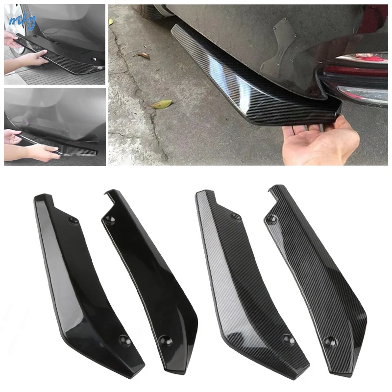 Auto Paraurti Posteriore Labbro Diffusore Splitter Spoiler Protezione Antigraffio per Audi A1 A2 A3 A4 A5 A6 A7 A8 Q2 Q3 Q5 Q7 S3 S4 S5 S6 S7 S8