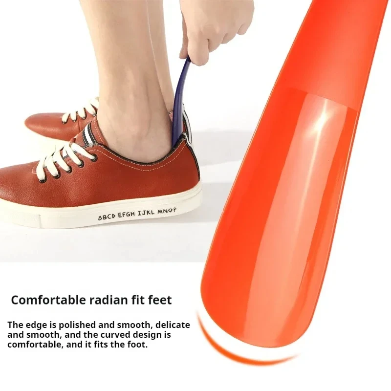 Neue 16CM Tragbare Mini Professionelle Schuh Horn Langlebige Kunststoff Löffel Geformt Kinder Schuh Ändern Assistent Flexible Schuh Heber