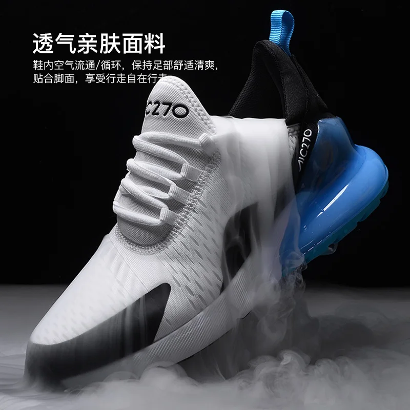 Men's Comfortable Shock-absorbing Casual Sports Shoes Air Airbag for Shoe Sports Couple Shoes Cosy and Wear-resistant woman 36-