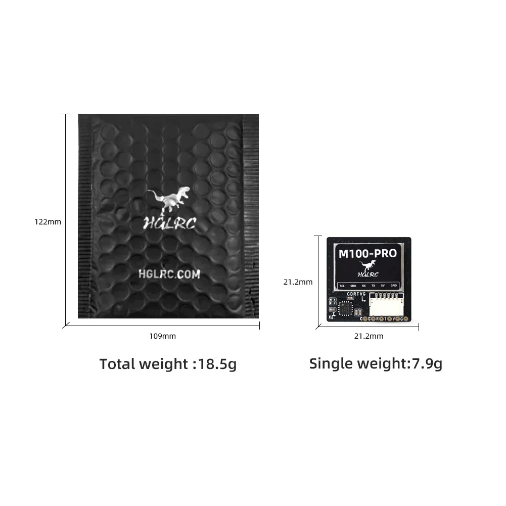 HGLRC M100-5883 GPS/M100-PRO GPS / M100 MINI GPS /M80 PRO /M80 GPS für FPV Racing Drone Quadcopter Freestyle Fancy Flight Drone