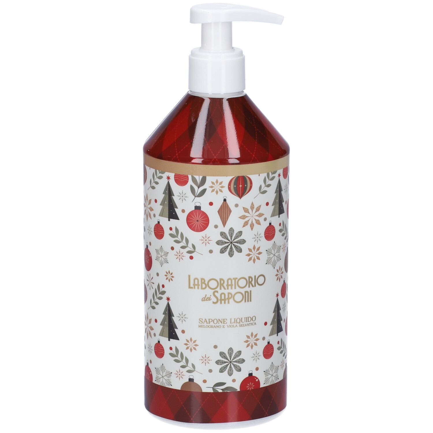 Laboratorio dei Saponi Sapone Liquido White Candle Melograno e Viola S