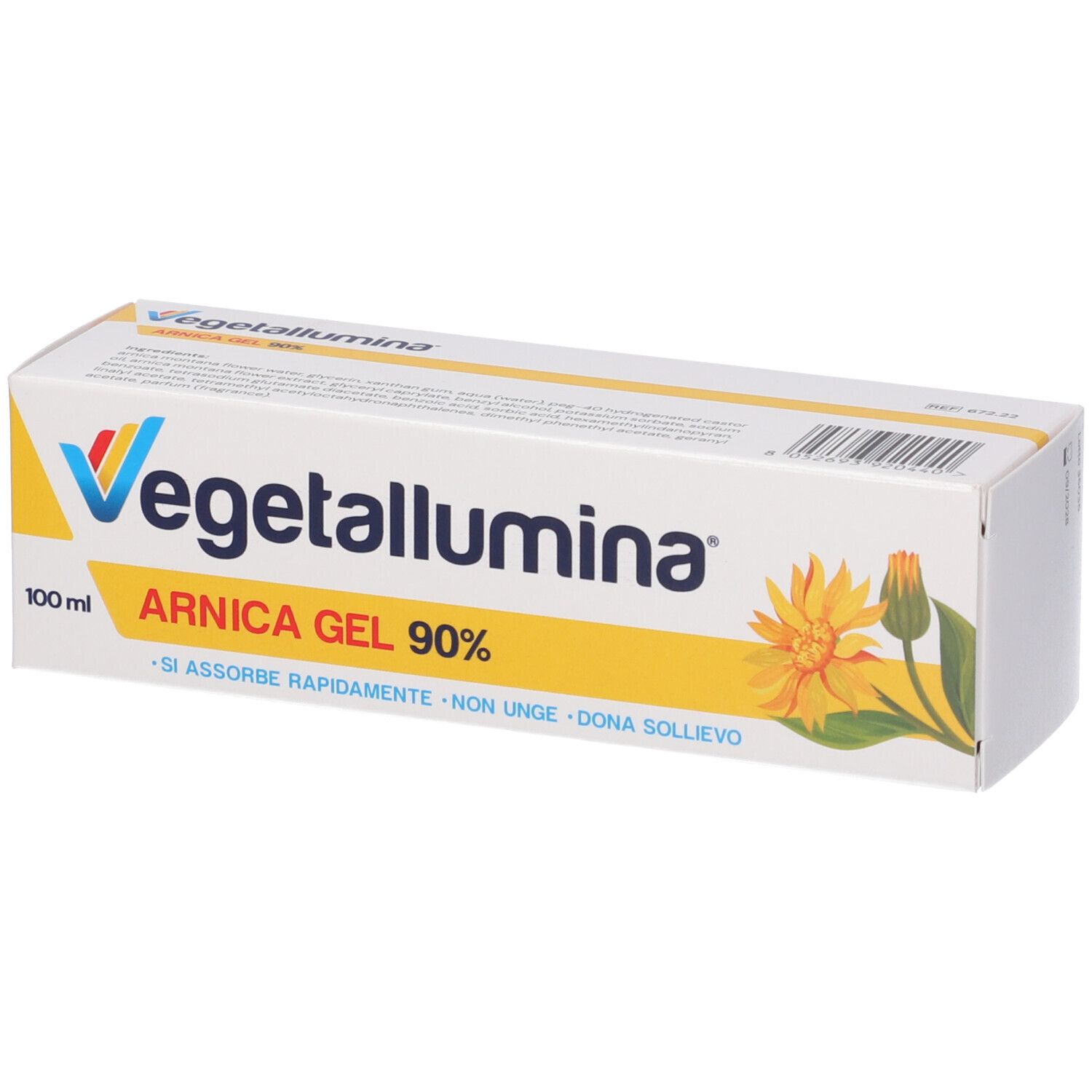 Vegetallumina Gel Arnica 100 ml