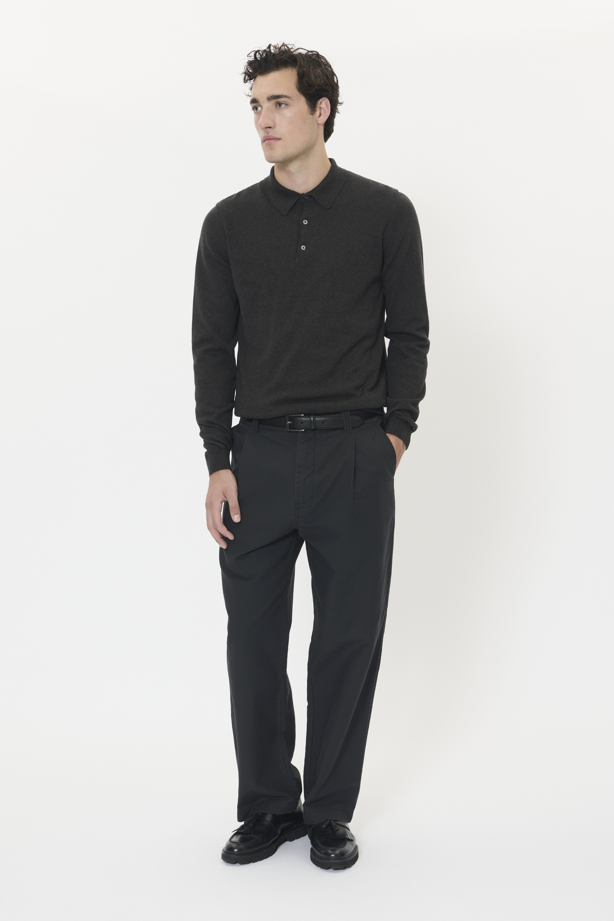 Strickpullover MAklint Strickpullover Gerade Passform dark grey Image