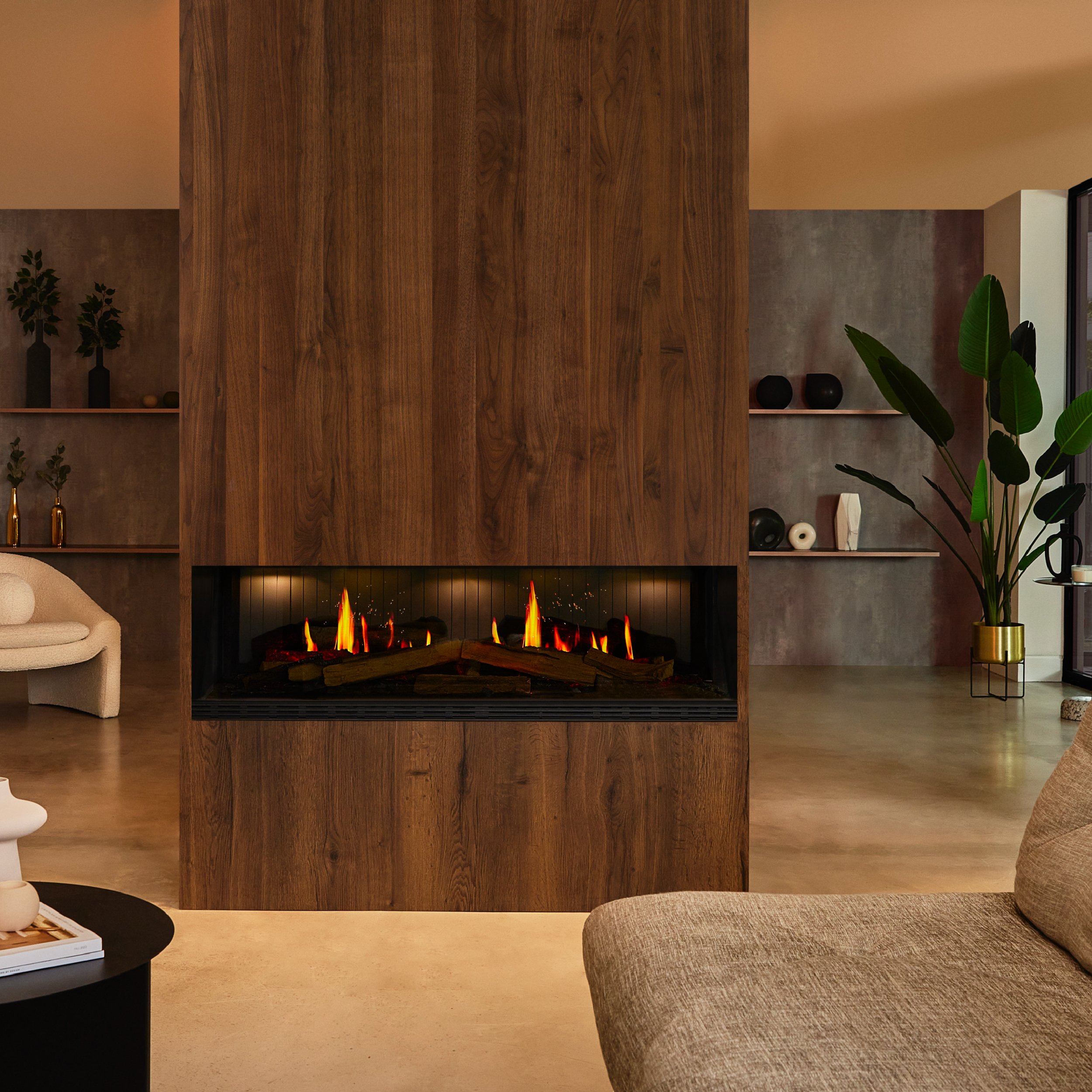 Dimplex Vista 130 I Opti-V Frontkamin [Elektro-Einbaukamin]: 130 cm