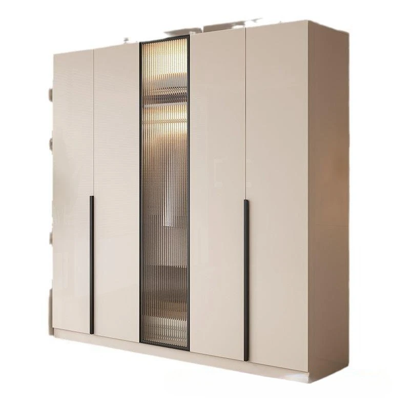 Massivholz-Kleiderschrank, Haushalt, Schlafzimmer, gegenüberliegende Tür, Kindergarderobe, kleine Wohnung, einfacher Schrank