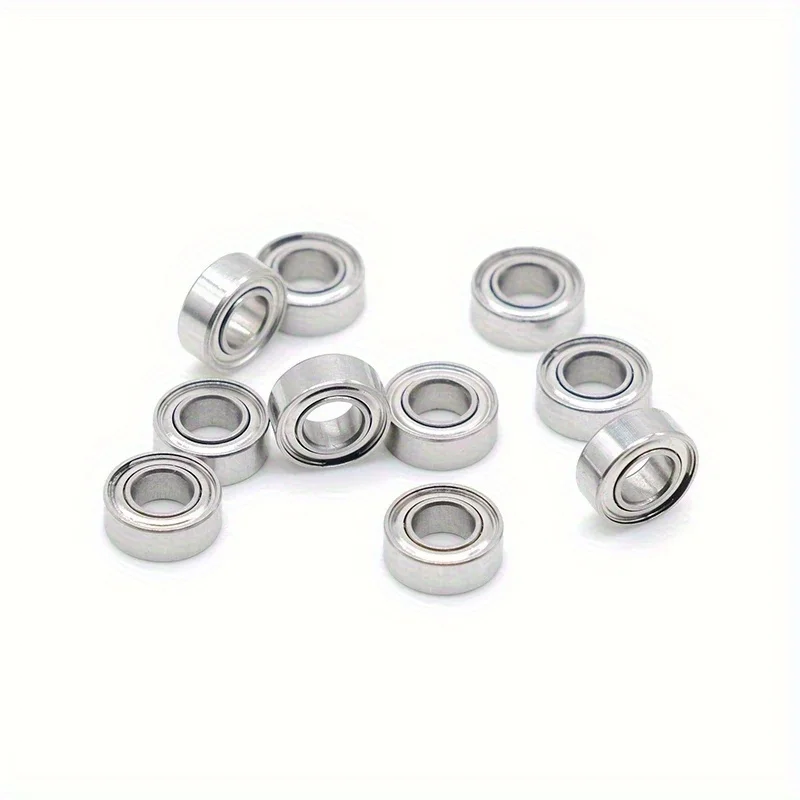 10 Stück MR84ZZ Lager (10 Stück) 4 x 8 x 3 mm Miniatur MR84-ZZ Kugellager MR84 ZZ WML4008ZZ L-840ZZ Image