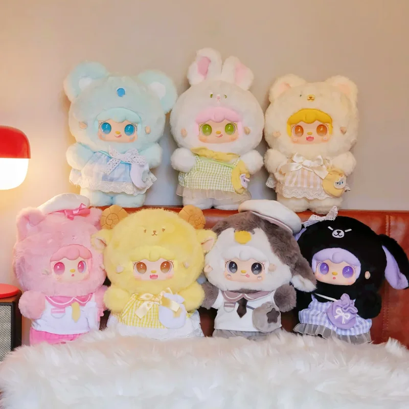 400 % Yooki V2 Dream Pocket Vinyl Plüsch Blind Box Trendiges Spielzeug Niedliche Puppe Zimmer Schreibtisch Dekoration Weiches Kissen Mystery Box Überraschungsgeschenk Image