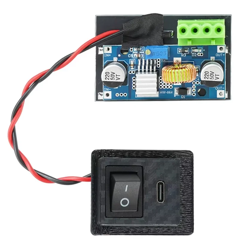 ABSY Für PS2 Für PS2 Fat Konsole 3XXXX/5XXX Ersatz Typ-C Für PSU Mod Power Board Netzteil modul 3XXXX
