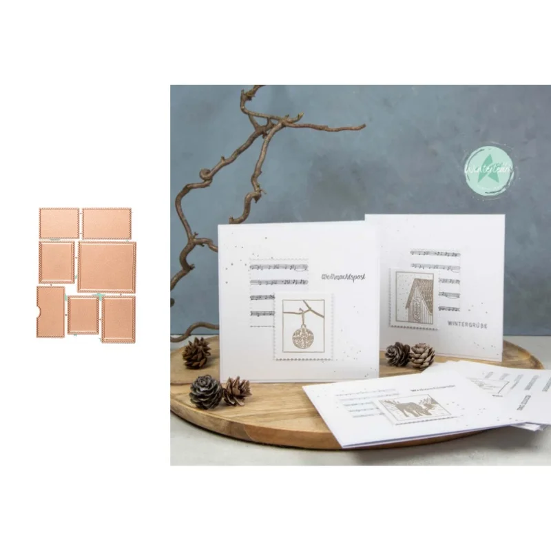 Neue Ankunft Presell Weihnachten Stanzformen und Stempel für DIY Scrapbooking/Fotoalbum, dekorative Prägung, DIY-Papierkarten Image