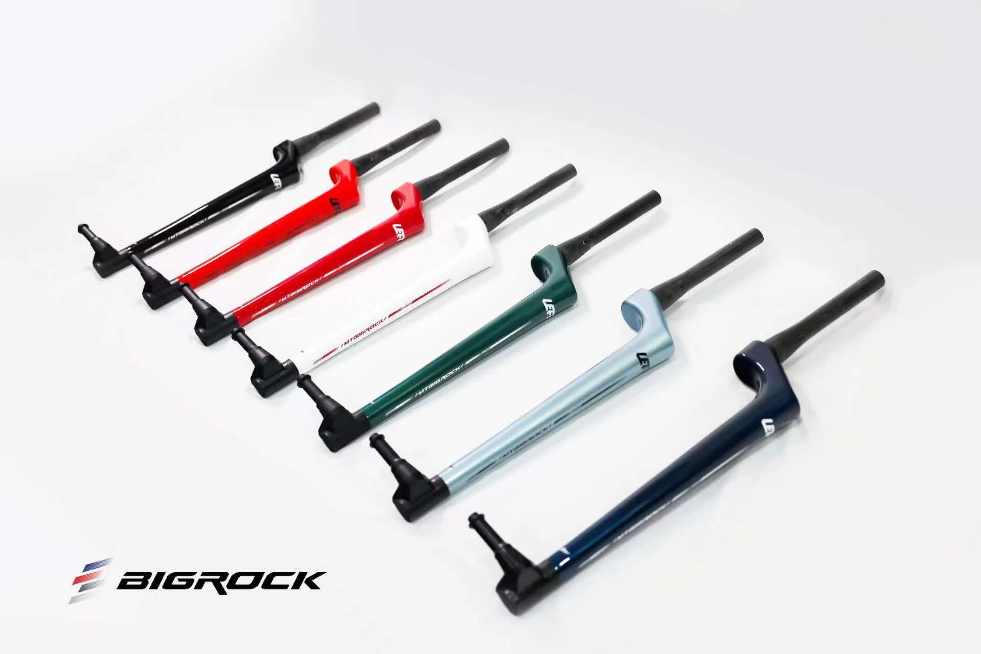 Bigrock Hartgabel für Linkshänder, Mountainbike, Kohlefaser, Vorderradgabel, Blumentrommel, 2,0 3,0 27,5 29 Vorderradgabel Image