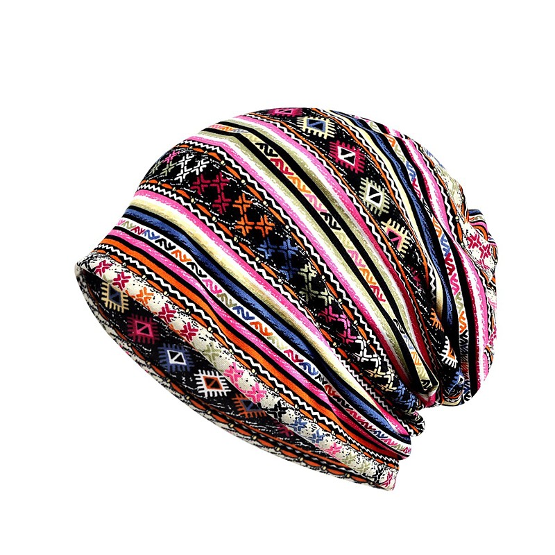 Men's Beanie Hat and Scarf Set Wine Red Black Acrylic Fibers Knitted Two Ways To Use Sports Outdoors Casual Outdoor Home Daily Flower / Plants Elastic Casual / Daily