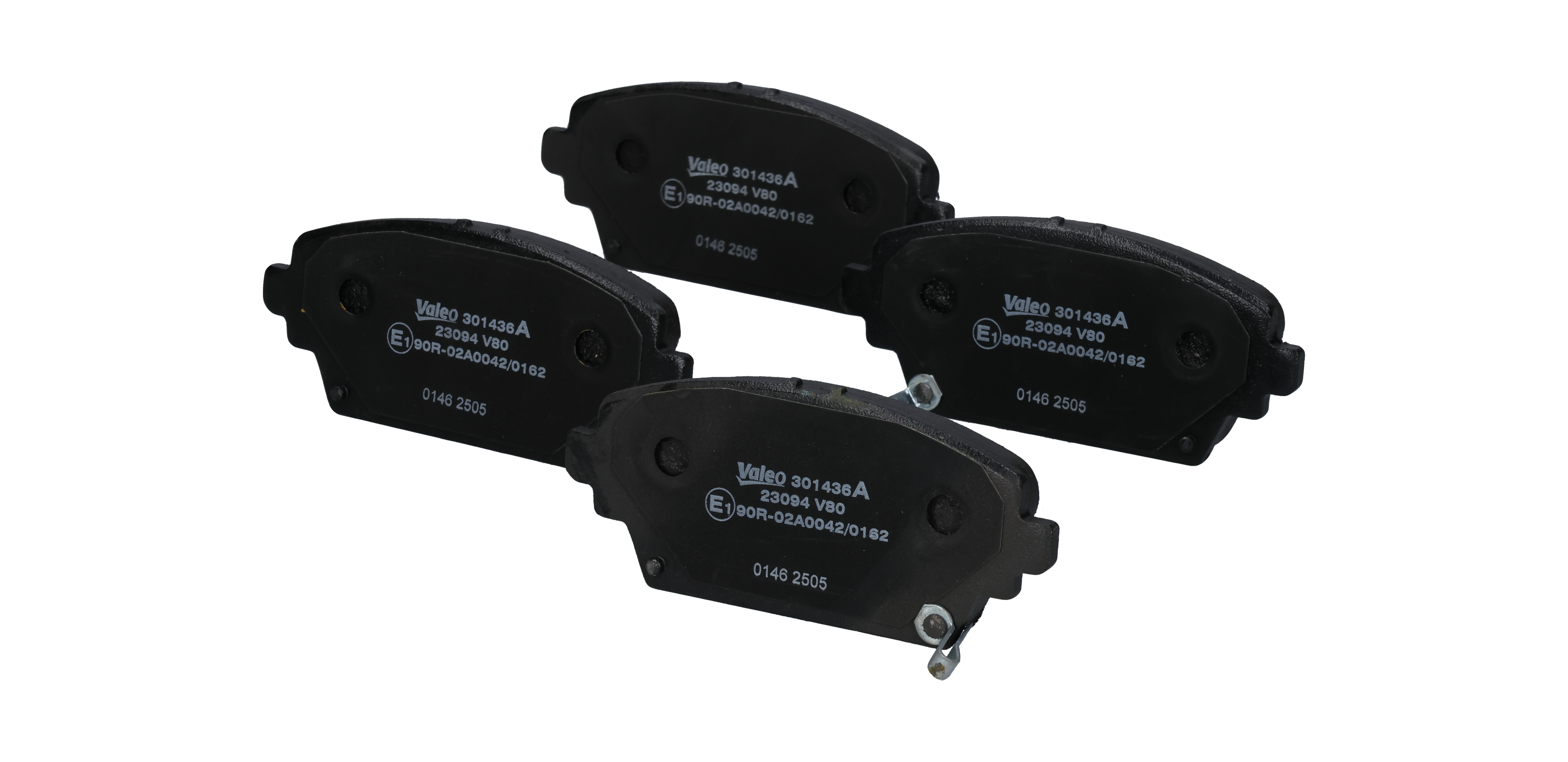 VALEO Bremsbelagsatz NISSAN,HONDA,MG 301436A 45022S1AE00,45022S1AE02,45022S1AE51 GBP90346,SFP000070,SFP000370,41060AV125,45022S1AE50,410604U125 Image