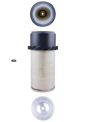 MAHLE Luftfilter LAND ROVER,FERRARI AGRI,JOHN DEERE LX 649 242491706,6061641,9955976 Motorluftfilter,Filter für Luft 93302175055,8994589,79618760 Image