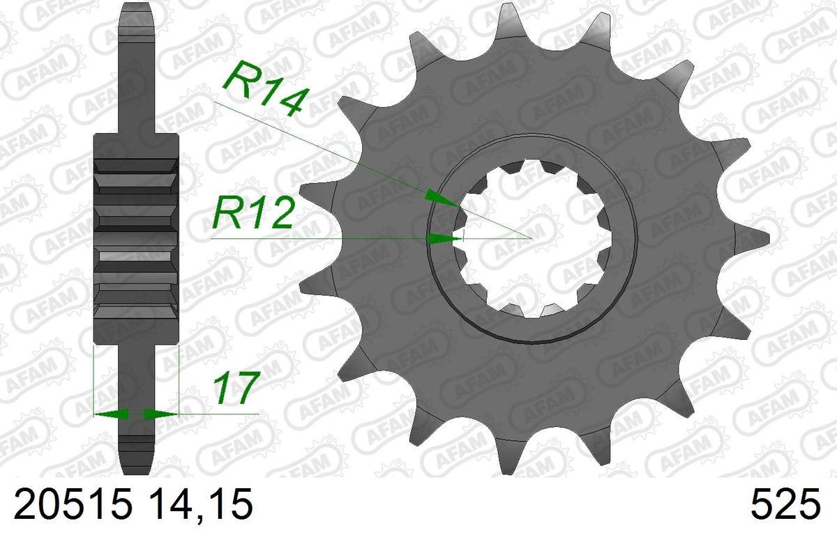 AFAM Kettenritzel 20515-15 Image