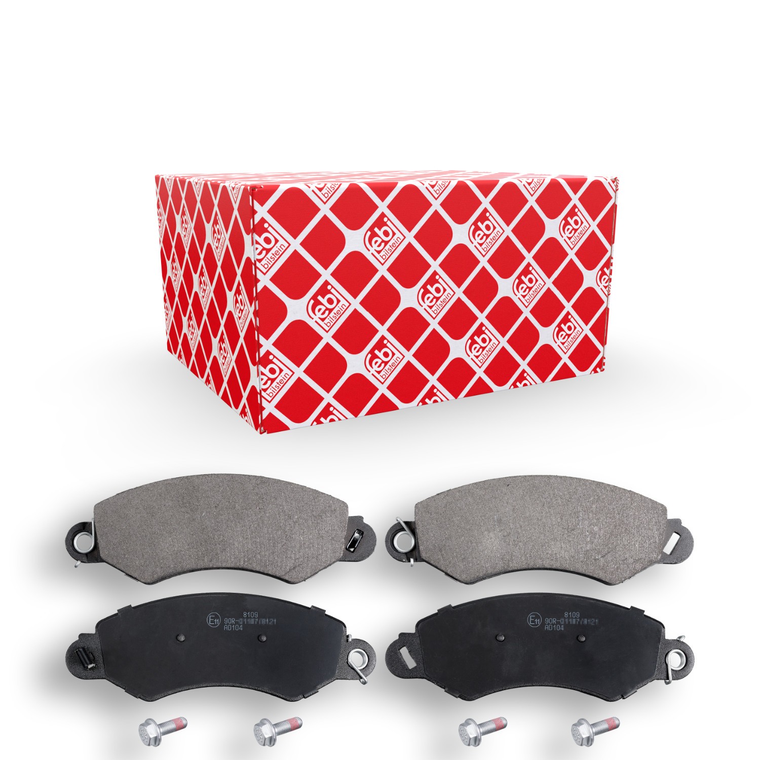FEBI BILSTEIN Bremsbelagsatz LDV 16966 545990027,545990001 Image